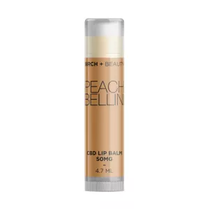 Peach Bellini Hydrating CBD Lip Balm 50mg - BIRCH+BEAUTY