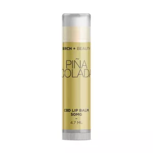 Pina Colada Hydrating CBD Lip Balm 50mg - BIRCH+BEAUTY